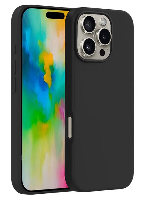 (for iPhone 16 Pro) Case, Slim Silicone Case, Full Covered Anti Scratch Shockproof Protective Cover