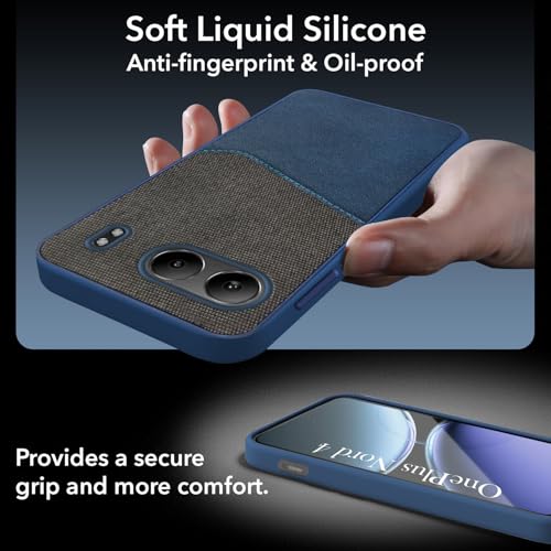 Jkobi Back Cover Case for Oneplus Nord 4 (Dual PU Leather Stitch | Professional Minimalist | Soft and Flexible) - Image 2