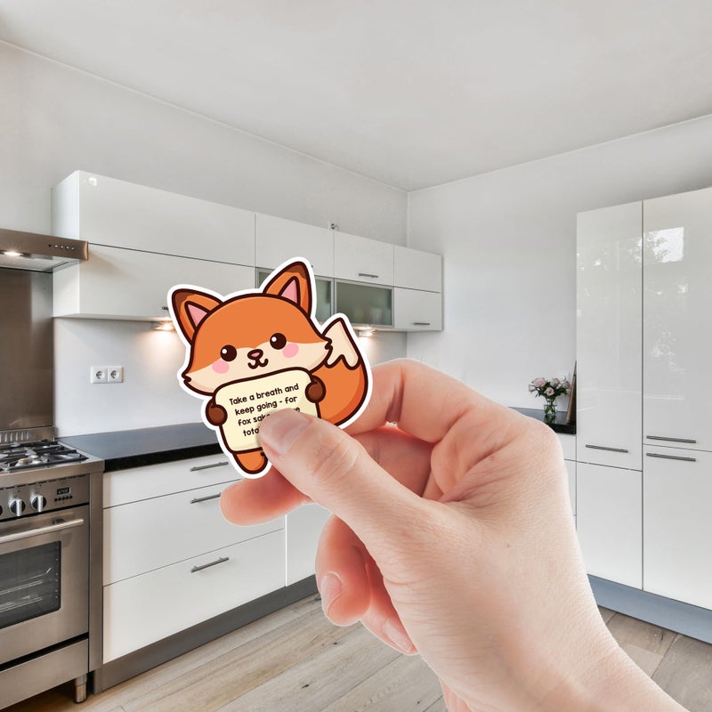 Debinolo 16PCS Emotional Support Animal Fridge Magnets â€“ Uplifting Affirmation Gifts for Kids, Refridgerator Cabinet Door Dishwasher for Home/Office Decoration, Children - Image 3