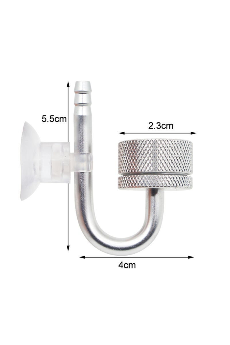 إيروريكس منظم صمام الملف اللولبي لموزع ثاني أكسيد الكربون لحوض السمك الفضي، نظام ثاني أكسيد الكربون، مرذاذ، مفاعل مرذاذ الفقاعات لحوض السمك