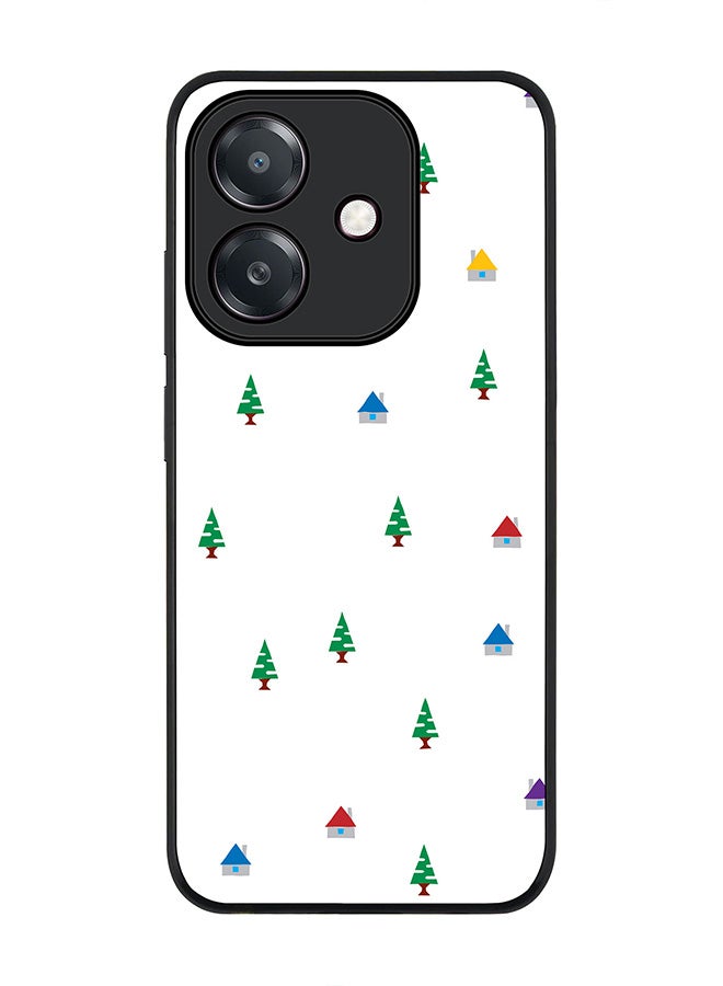 Stylizedd For Oppo A5i Case,Slim fit Camera Protection, Shockproof Thin Phone cover  - Cabin Wood