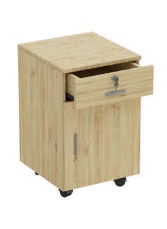 Mahmayi ME 1D1D Mobile Pedestal Melamine Finish - Oak