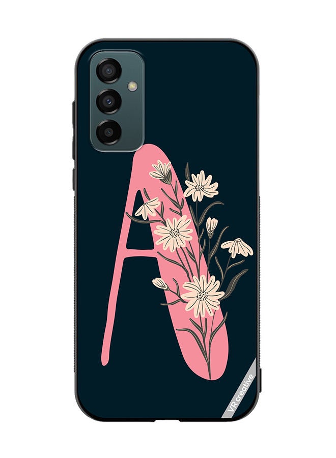 VR CREATIVE Protective Case Cover For Samsung Galaxy M23 Alphabet A Design Multicolour - Image 1