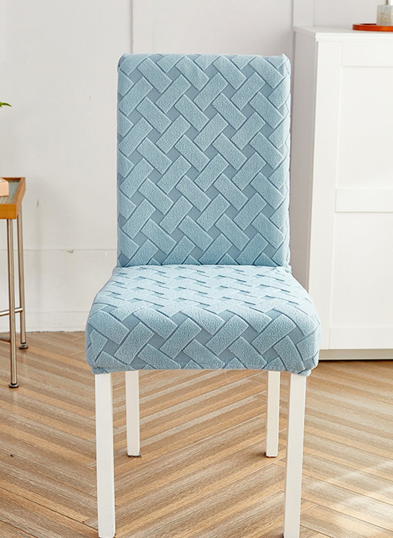 GOOTOY 8-Piece Household One-Piece High-Elastic Chair Cover Set Removable for Machine Washing or Hand Washing Easy to Clean  - Image 4
