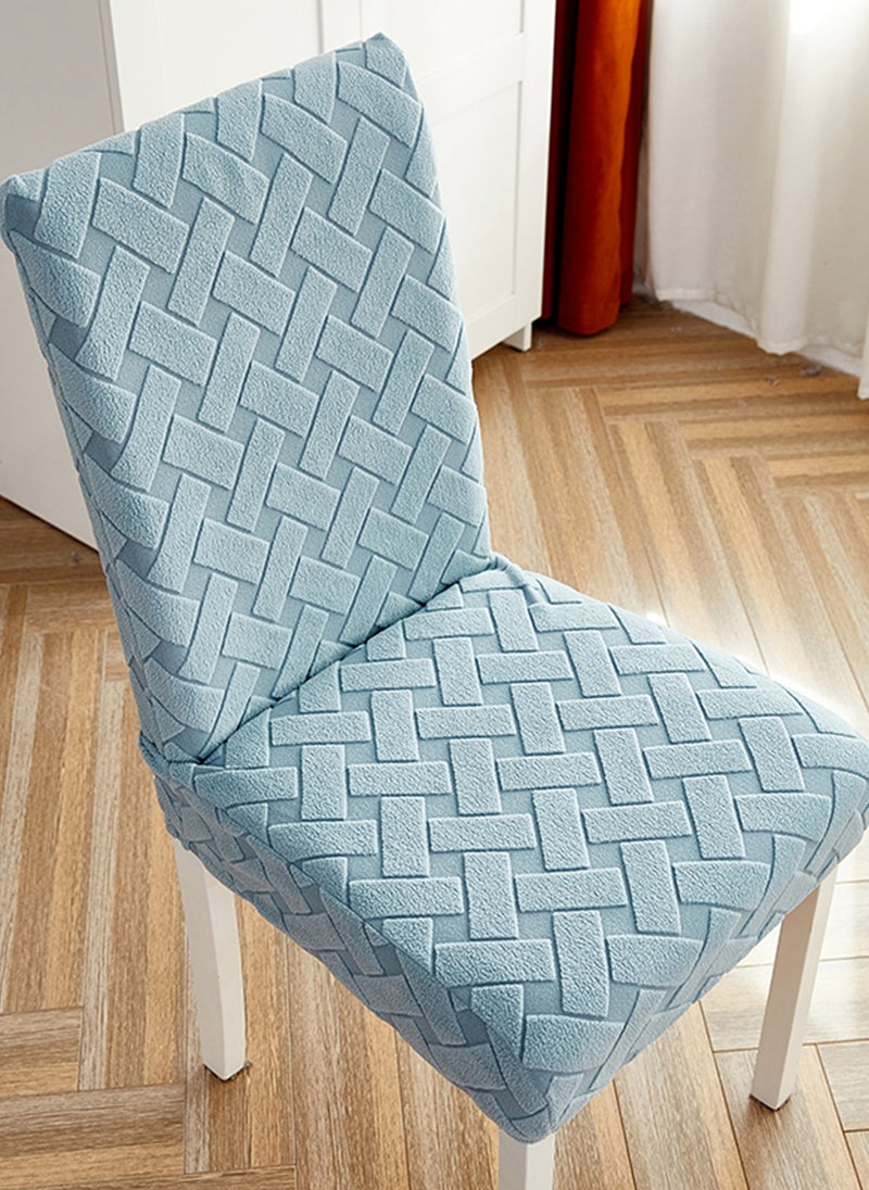 GOOTOY 8-Piece Household One-Piece High-Elastic Chair Cover Set Removable for Machine Washing or Hand Washing Easy to Clean  - Image 5