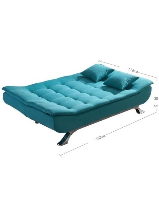 Fabric Multifunction Folding Foam Sofa Bed Set - Image 2