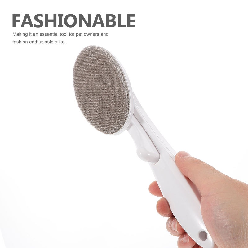 2pcs Lint Brush for Fabric Handheld Lint Remover Brush Travel Pet Hair Brush Sofa Lint Brush for Dog Cat Hair Couch Cleaning - Image 2