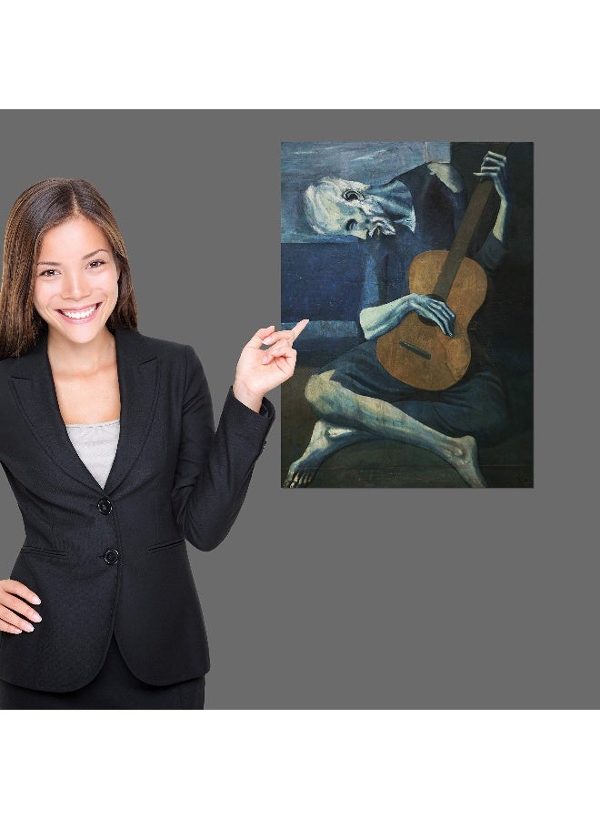 Palace Learning 3 Pack of Posters: Vincent Van Gogh Skeleton + The Old Guitarist by Pablo Picasso + The Great Wave Off Kanagawa by Katsushika Hokusai - Set of 3 Fine Art Prints (LAMINATED, 18" x 24") - Image 5