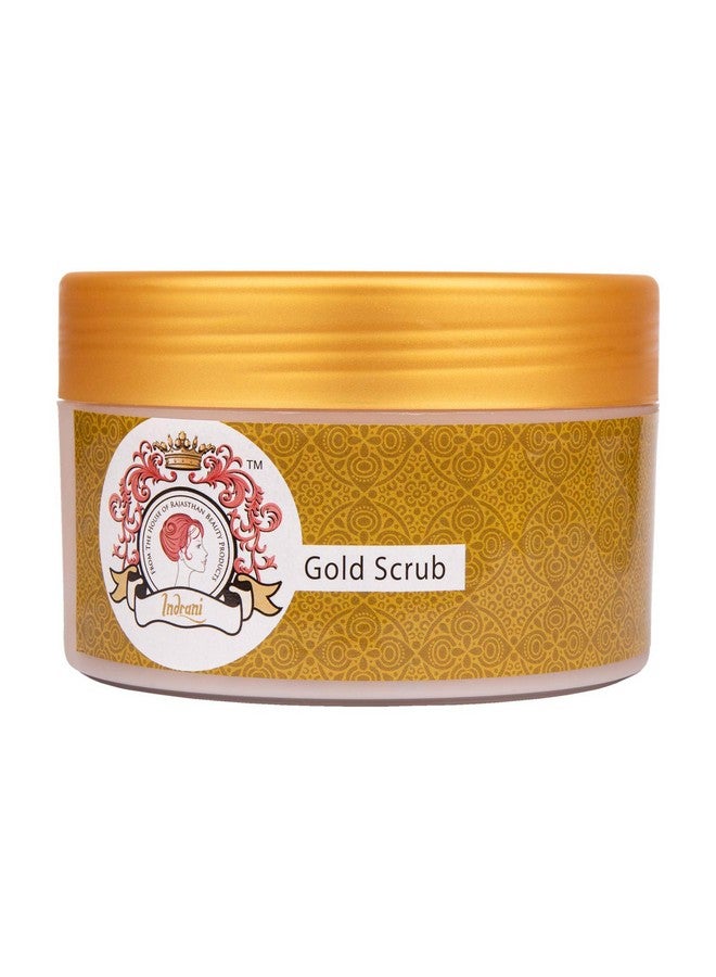 Indrani Cosmetics Indrani Gold Scrub 300 Gm - Image 1