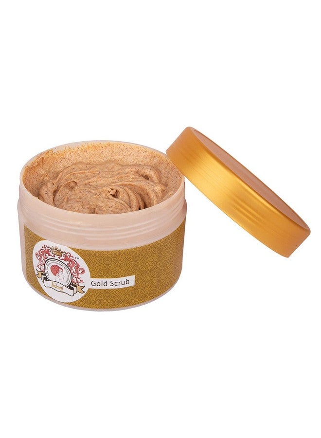 Indrani Cosmetics Indrani Gold Scrub 300 Gm - Image 4