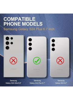 Generic Samsung Galaxy S24 Plus 5G Screen Protector, 9H Tempered Glass Screen Protector for Samsung Galaxy S24 Plus 5G, Support Fingerprint Unlock, Case Friendly, Anti-Scratch Film  - Image 2