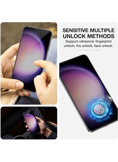 Generic Samsung Galaxy S24 Plus 5G Screen Protector, 9H Tempered Glass Screen Protector for Samsung Galaxy S24 Plus 5G, Support Fingerprint Unlock, Case Friendly, Anti-Scratch Film  - Image 5