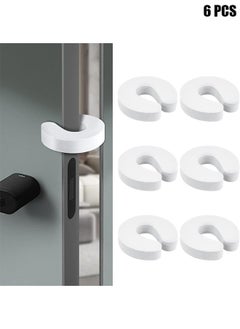 HY Finger Pinch Guard - 6PCS.  Child Proofing Doors Made Easy with Soft Yet Durable Foam Door Stopper.  Prevents Finger Pinch Injuries, Slamming Doors, and Baby or Pet from Getting Locked in Room  - Image 1