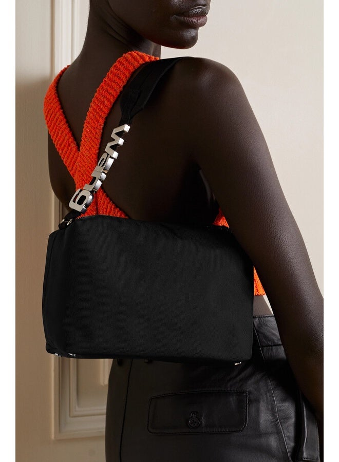Alexander Wang Heiress Nylon Shoulder Bag - Black - Image 3