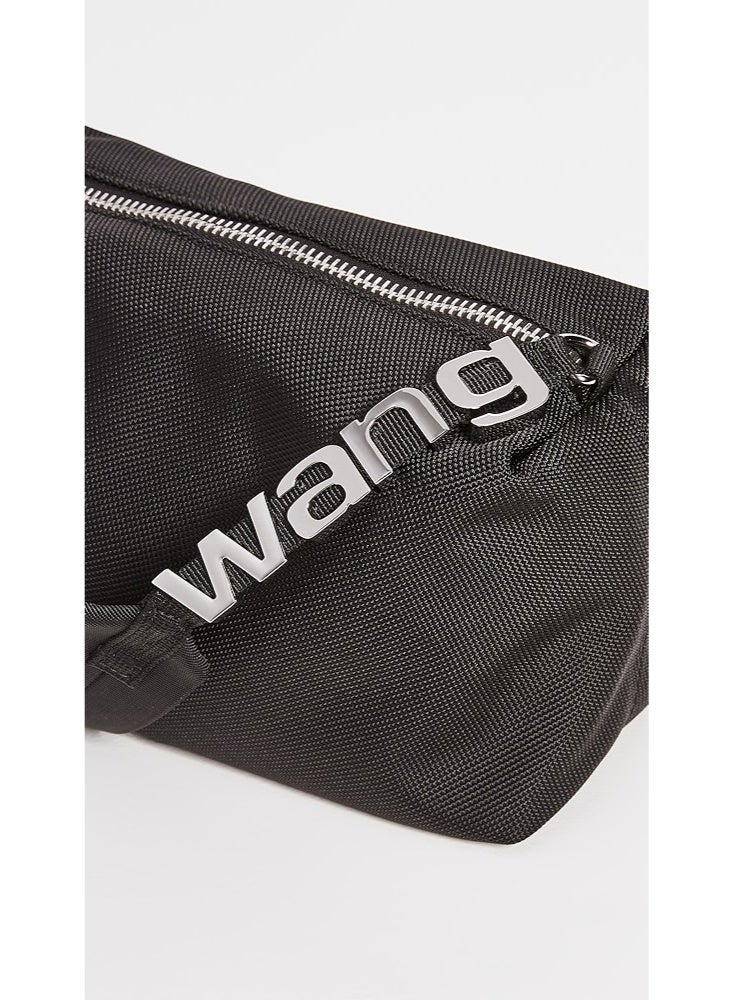 Alexander Wang Heiress Nylon Shoulder Bag - Black - Image 5