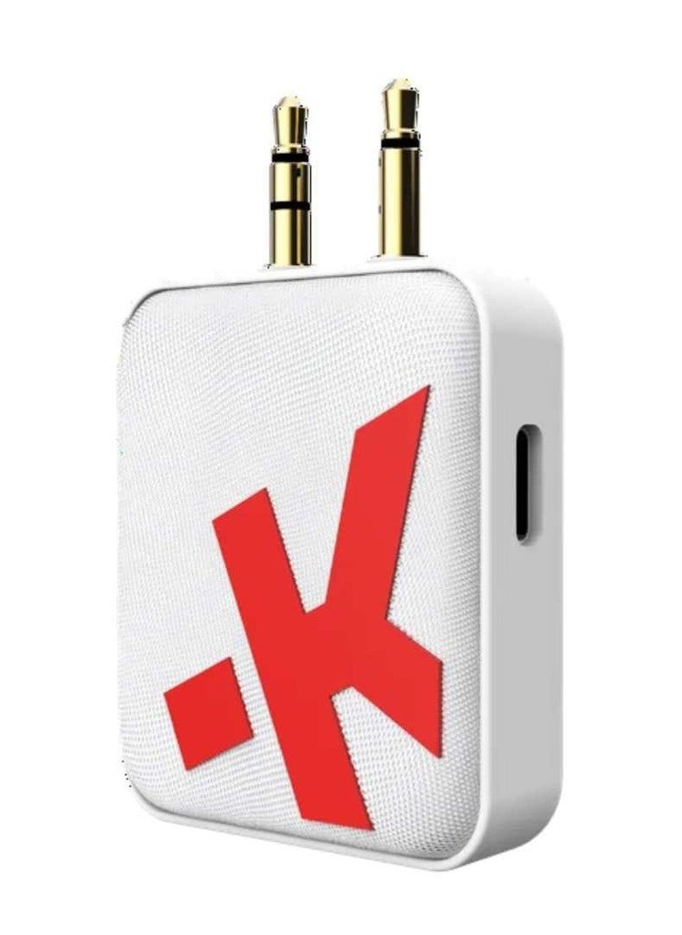 SKROSS SKROSS Wireless Audio Adapter Transmitter & Receiver 2 in 1 Wirelessly Connect to Inflight Entertainment TVs Computers Portable Gaming Devices Gym Machines  - Image 1