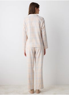 Ellie Checked Shirt and Pant Pajama Set - pzsku/ZF3E8E7DC359CE885FBAAZ/45/_/1733841111/1356234c-193a-4446-a271-eef3c4878ff2