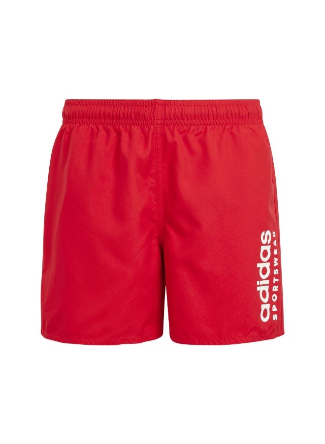 Adidas sportswear essentials logo clx boys men swim shorts - Image 2