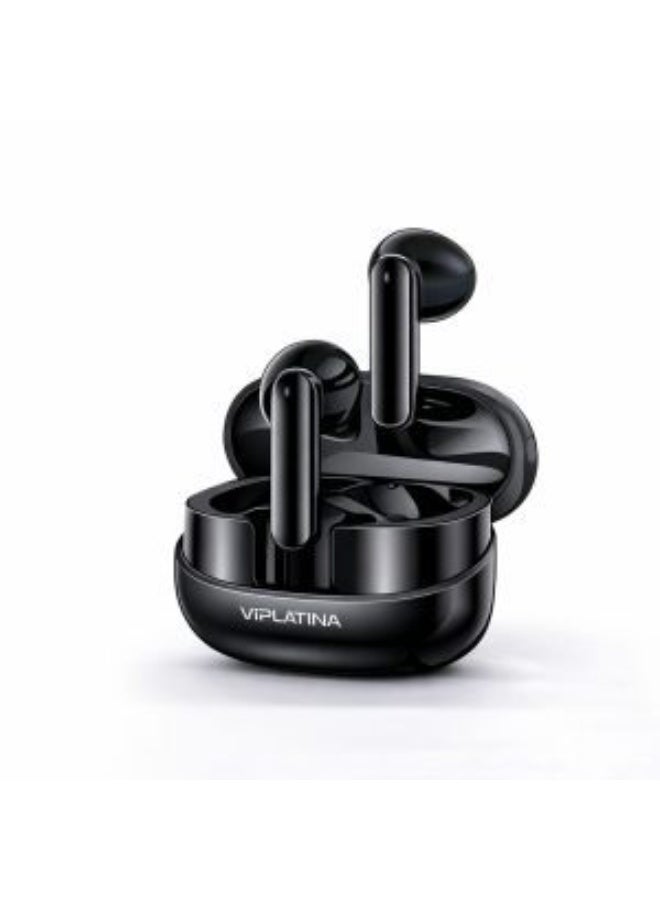 في آي بي لاتينا سماعات أذن لاسلكية Viplatina HiFi BT5.3 صوت ستيريو تشغيل 20 ساعة - Image 3