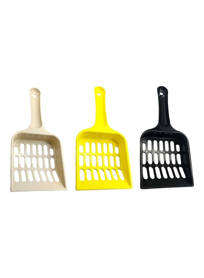 جولدن أروز مجرفة بلاستيك لفضلات القطط 3 قطع - 20.5x8.8 سم - Image 1