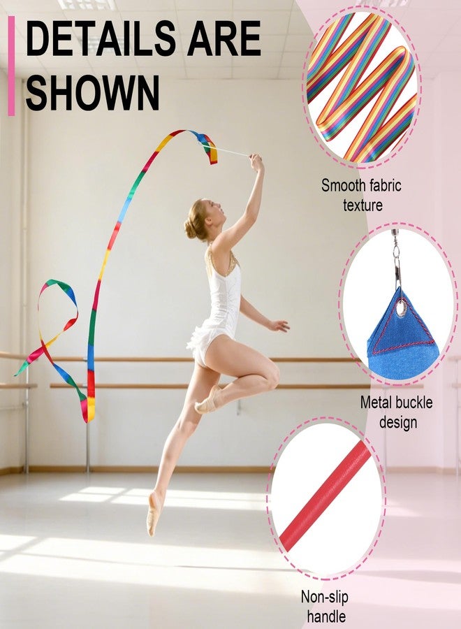 NigWarm Baton Twirling, Dance Baton for Kids 28 Inches Stainless Steel Material - Includes 1 Gymnastics Wand & 2 Dance Ribbons, Easy to Use for Dance Beginners (Pink) - Image 4