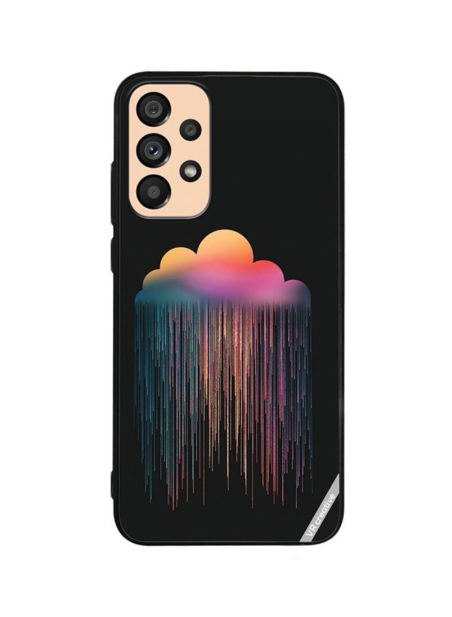 VR CREATIVE Protective Case Cover For Samsung Galaxy A53 5G Colourfull Rain Design Multicolour - Image 1