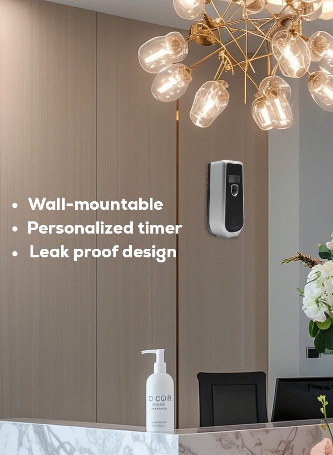 Dr Scent Breeze of Joy Air Freshener Combo Kit | Best Automatic Air Freshener with LCD Display Voltalia + 300ml Aerosol Refill | Enhanced Long-Lasting Fragrance for Homes & Offices (Crystal) - Image 4