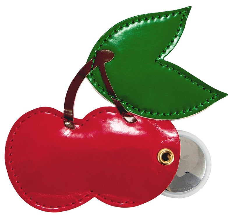 Sonix Keychain Case Compatible with Apple AirTag | Protective AirTag Cover Keychain | Cherry - Image 5