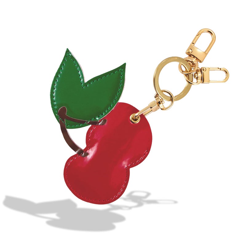 Sonix Keychain Case Compatible with Apple AirTag | Protective AirTag Cover Keychain | Cherry - Image 1