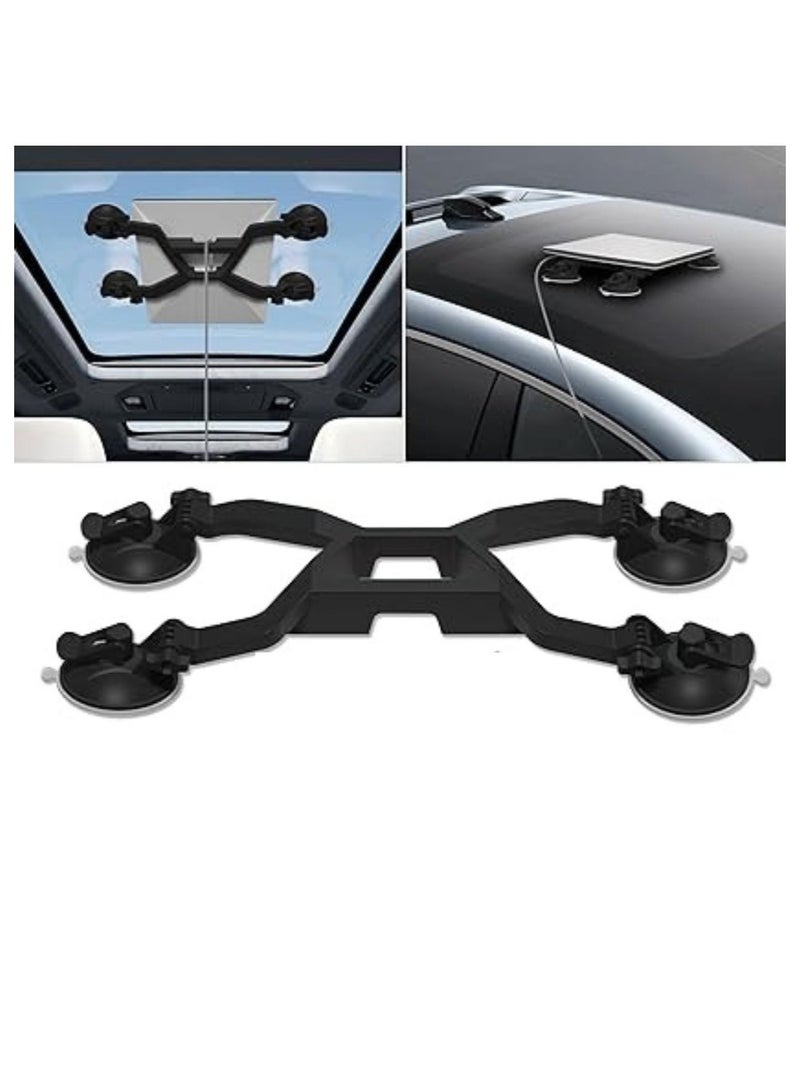 Mini Suction Cup Mount, Universal Starlink Mini Accessories with Strong Vacuum Suction, Secure Mounting Kit for Car Windows Sunroofs RVs Boats Road Trips, Easy to Install and Remove