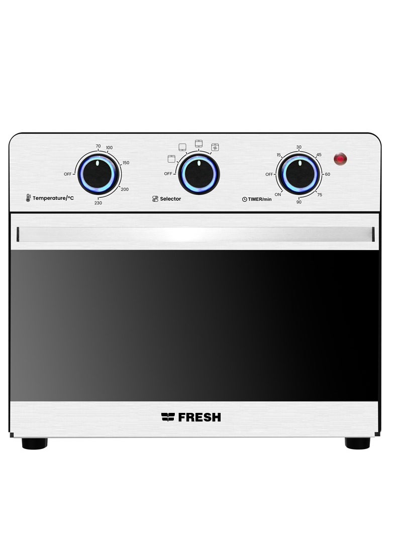 Fresh oven air fryer 25 L stainless led  F-25PS - 1600W 