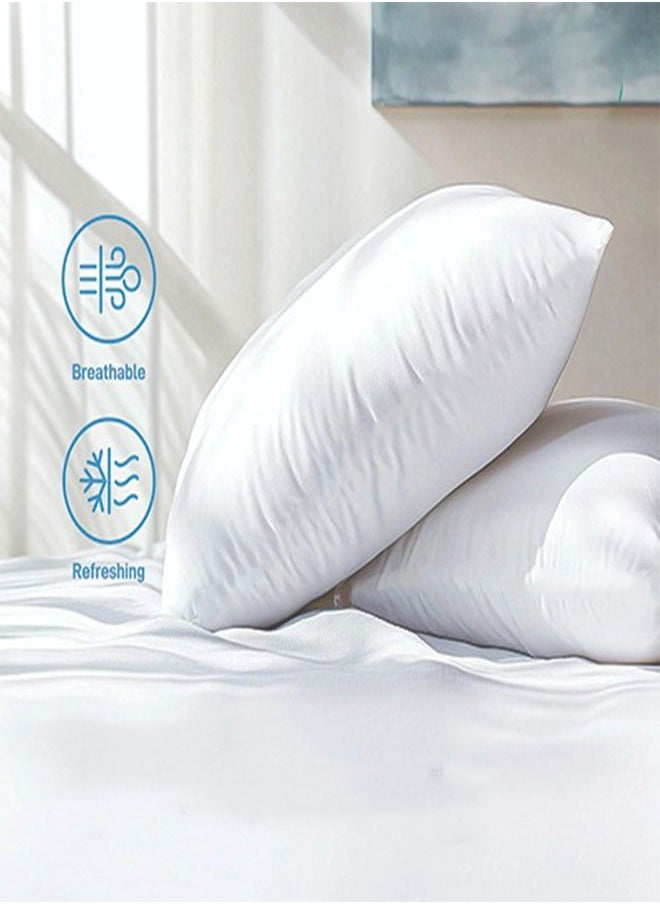 سنوز سنوز وسادة فندقية فايبر بديل الريش, حشو حر مقاس 50*70 سم 1300جرام  - Image 4