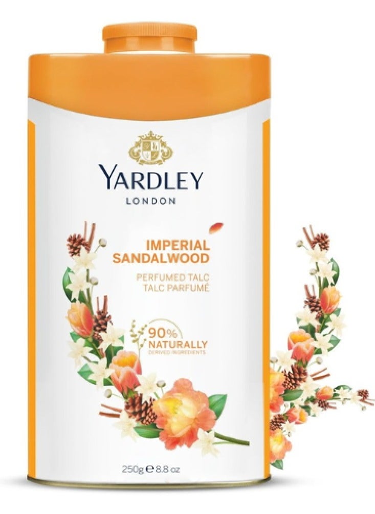 Yardley Imperial Sandal Wood Talc 250g 
