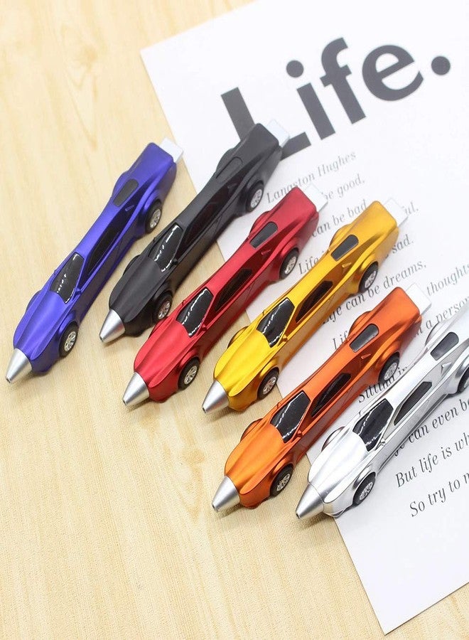 LSFCHYBY The New 6PCS Sports Car Pens Ballpoint Pen Funny pen for Kids Novelty Cute Pens Cool Kids Pen School Supplies Racing Car Pen Gifts for children（Blue ink） - Image 1