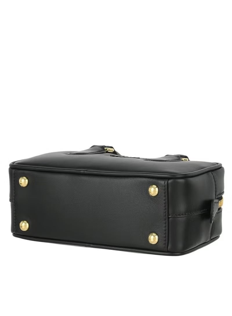 miu miu Arcadia Matelassé Nappa Leather Women's Bag, Women's Tote Bag, Women's Shoulder Bag, Women's Cross body Bag, Women's Handbag, Black - Image 4