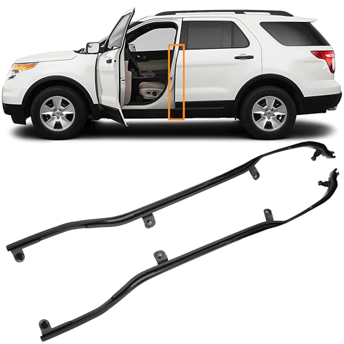 DIMEANI Door Seal Door Weather Strip Compatible with Ford Explorer 2011 2012 2013 2014 2015 2016 2017 2018 2019 Door Weatherstrip BB5Z7825325B BB5Z7825324B BB5Z-7825324-B BB5Z-7825325-B - Image 1