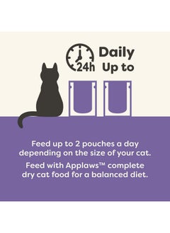 Applaws Applaws Natural Bone Broth Wet Cat Food Topper, Limited Ingredient Bone Broth for Cats, Protein Wet Food Topper for Cats, Fish and Chicken Variety Bone Broth (12 x 3oz Spout Pouches)  - Image 5