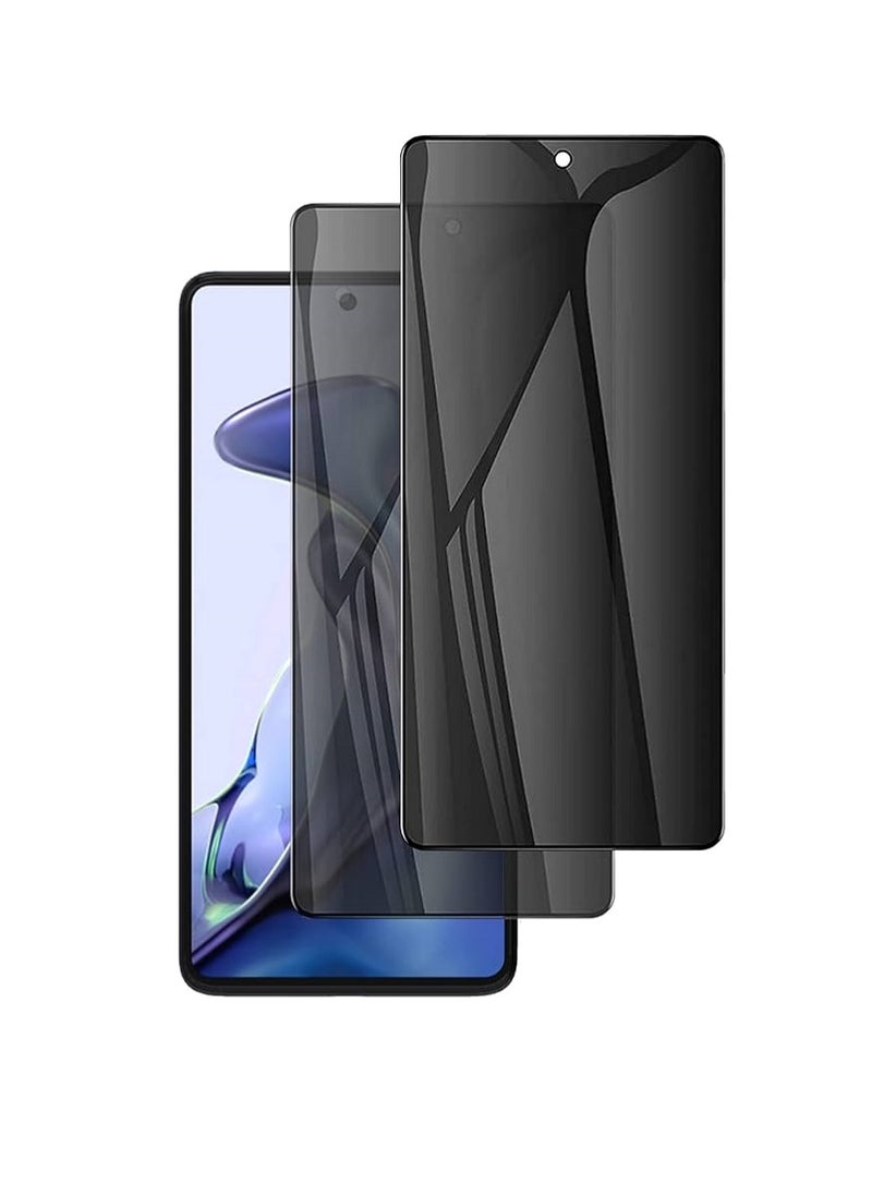 Super 2 Pieces Tempered Glass Screen Protector Anti-Spy Privacy Designed For Xiaomi 11T Full Screen Coverage And Bubble Free - Image 1