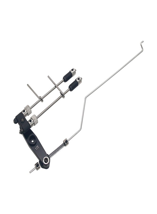 FLMLF مجموعة وصلات دواسة الوقود والفرامل FLMLF لشاحنة LOSI 5IVE-T RV Lt Km-x2 بمقياس 1/5، قطع غيار سيارات التحكم عن بعد - Image 4