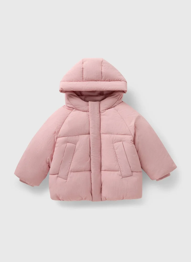 Matalan Girls Pink Puffer Coat