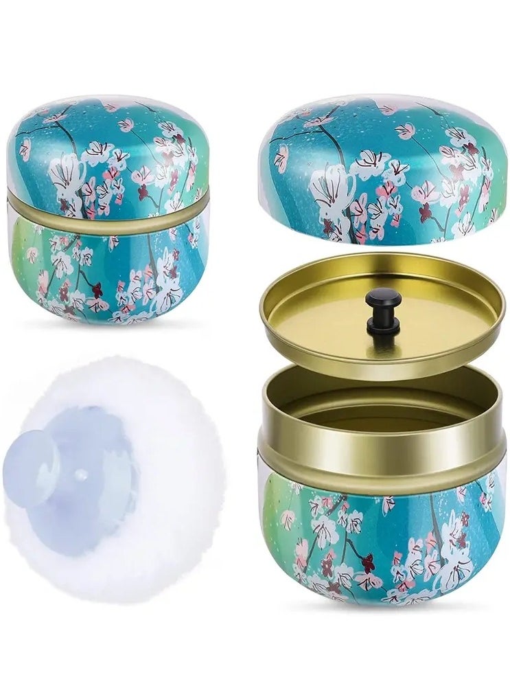 ORiTi - Travel Friendly Container Perfect for Bath and Body Care  Powder Puff not included - Image 1