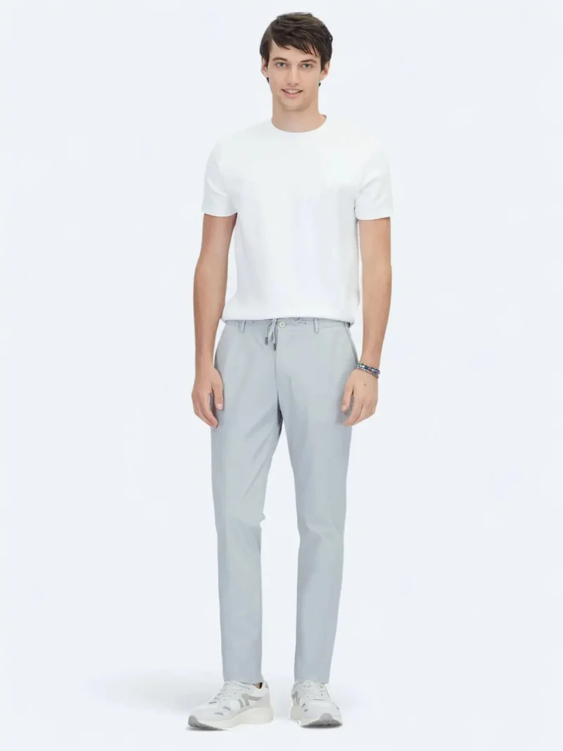 Kip Stone Weaving Jogging Fit Casual Trousers