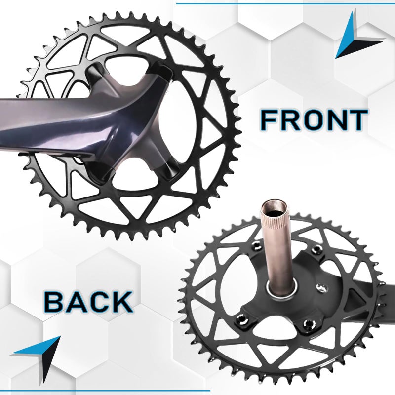 BUCKLOS Bike Chainring Bolts with Crankset Screws AL7075-T651 Aluminum Alloy Fit Shimano R7000/R8000/R91000 Crankset - Image 4
