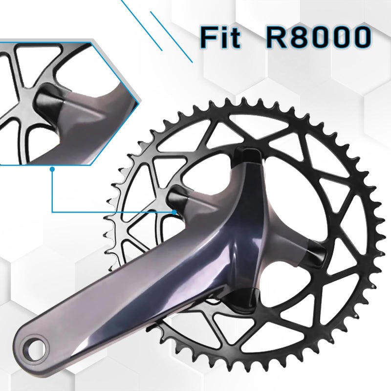 BUCKLOS Bike Chainring Bolts with Crankset Screws AL7075-T651 Aluminum Alloy Fit Shimano R7000/R8000/R91000 Crankset - Image 2