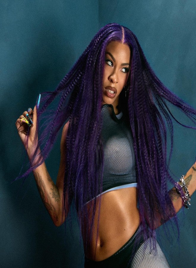 Good Dye Young x Rico Nasty Purple Semi-Permanent Hair Dye, Vegan and Cruelty-Free, Semi-Permanent Hair Color (Deep Purple, 5FL OZ) - Image 3