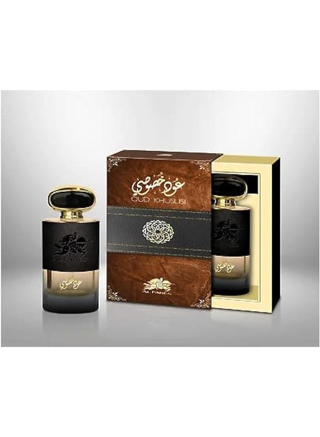 Al Fares Eau De Parfum Oud Khususi For Men 80Ml - Image 1