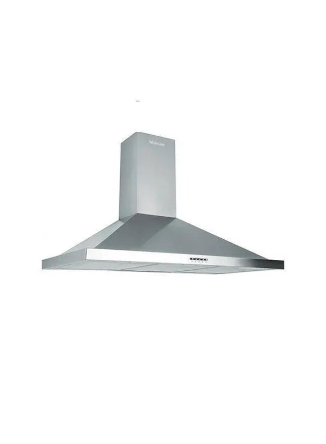 Kitchen Line Built-in Flat Hood, 90cm, CLASSICO - Silver