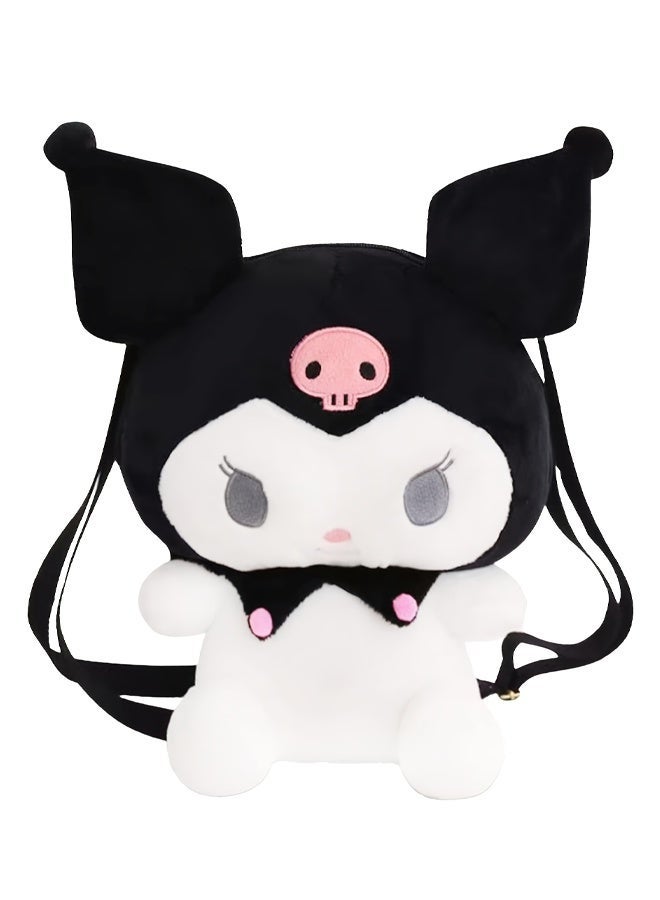 Adorable Cartoon Plush Doll 33cm Super Soft Fluffy Stuffed Toy, Lovely Anime Character Plush Figure Gift for Kuromi Collectors, Anime Fans, Little Girls & Boys, Premium Comfort Plush Decor Companion Toy, Safe Plush Gift Suitable for Kids Ages 6 and Up, Perfect for Bedroom Decor, Birthday Presents & Holiday Surprise Gifts - Image 3