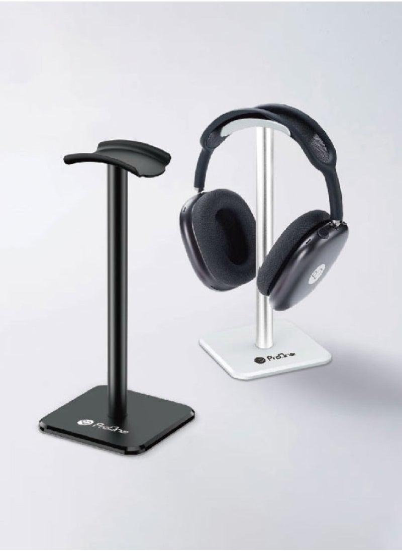 ProOne Universal Headphone Stand with Sturdy Arc Support and Broad Base - Protective Earphone Holder in Lightweight and Sleek Design