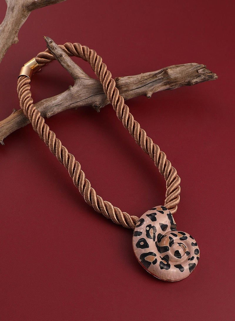 سوهي Women's The Coquillage Rope Pendant Necklace  - Image 1